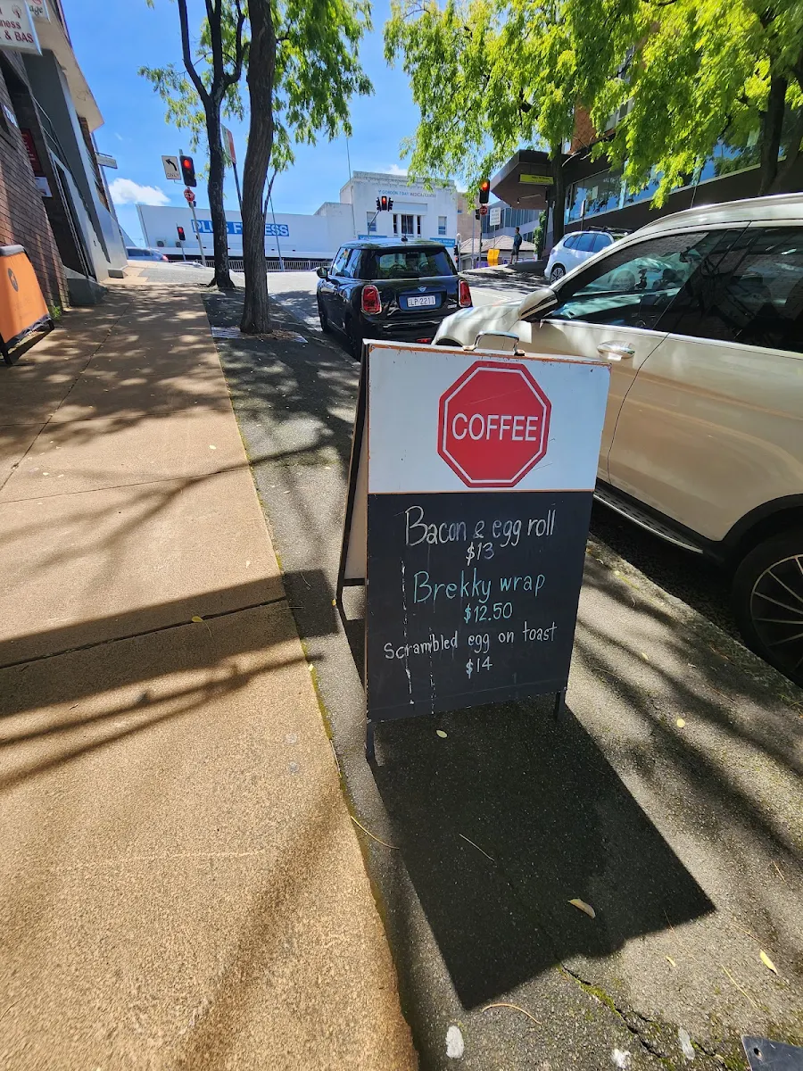 Menu, Good cafe gordon