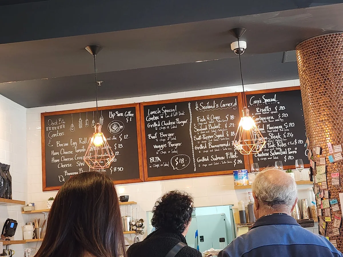 Menu, Cozy Corner
