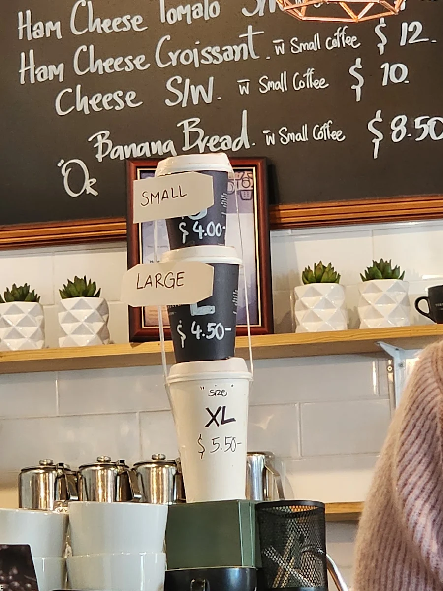 Menu, Cozy Corner