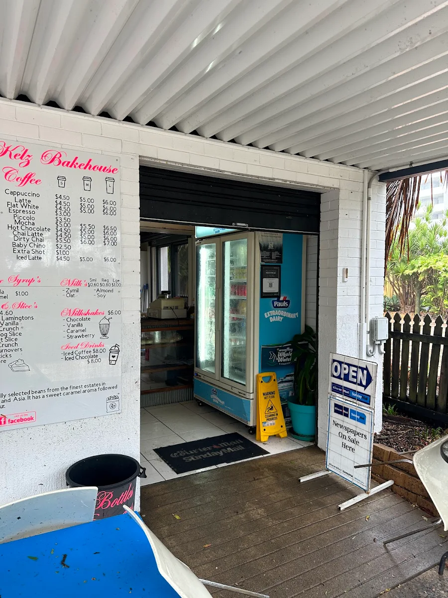 Menu, Kelz Bakehouse