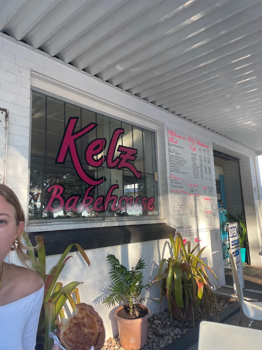 Menu, Kelz Bakehouse