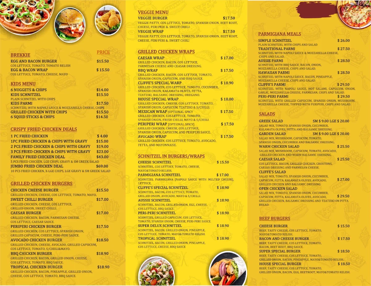 Menu photo 1