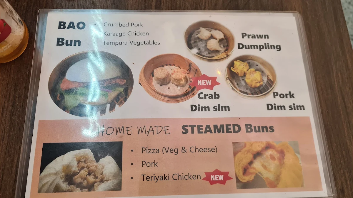 Menu, Ramen Street @ Cairns Central Shopping Centre