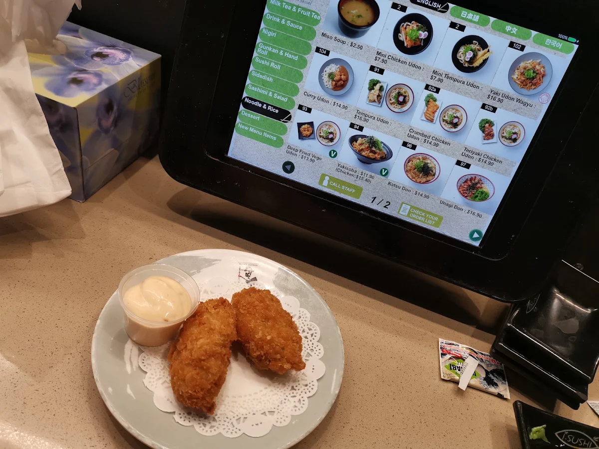 Menu, Eat Sushi