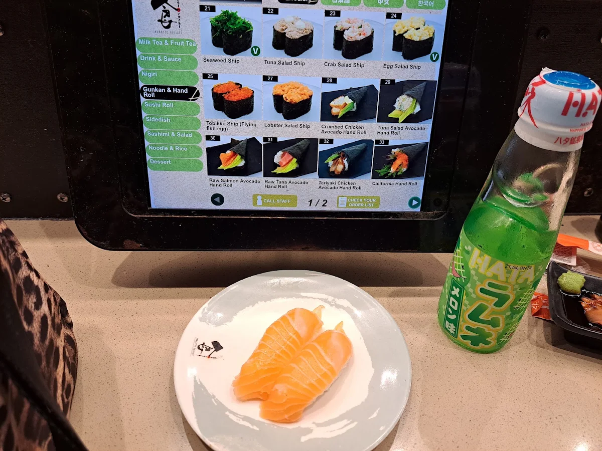 Menu, Eat Sushi