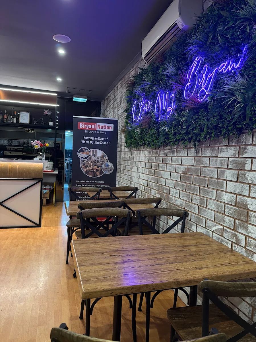 Vibe, Biryani Nation Laverton