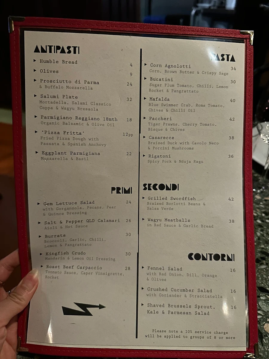 Menu, Bastardo