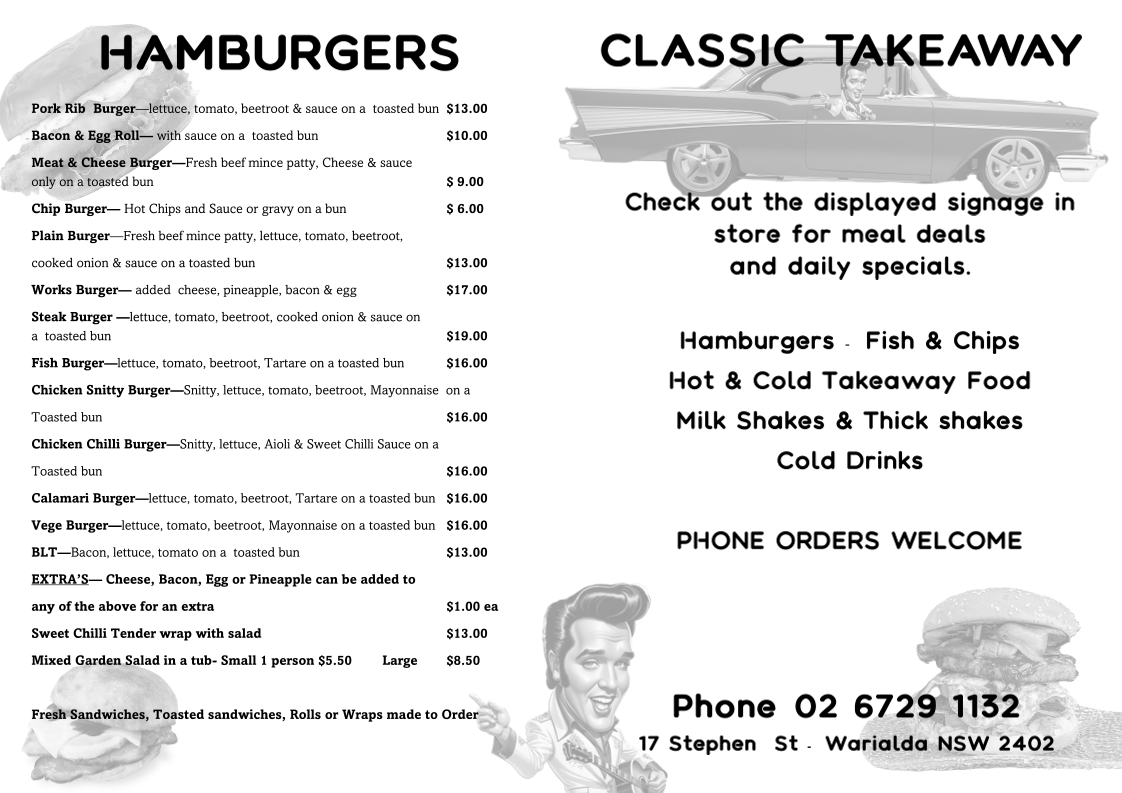 Menu photo 1