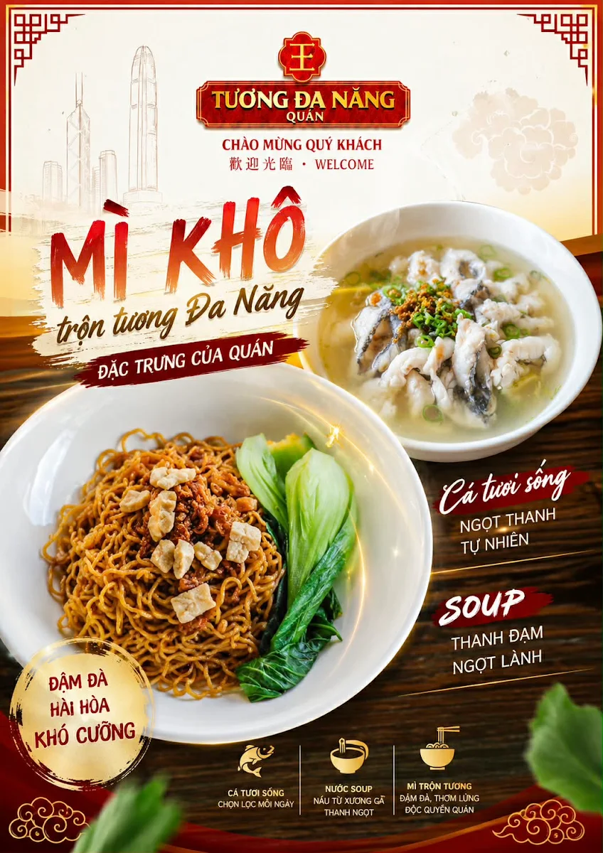 Menu, Tuong Da Nang Quan