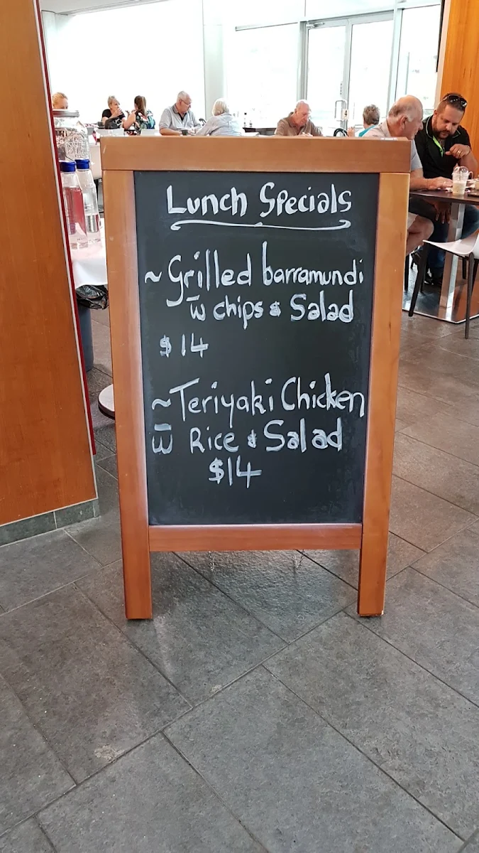 Menu, Nexus Cafe & Function Centre