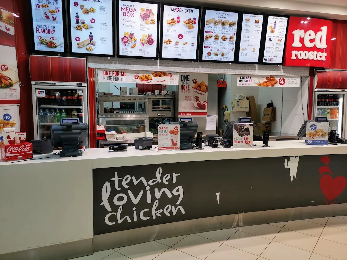 Menu, Red Rooster Queens Plaza Foodcourt