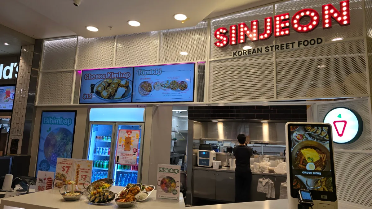 Menu, Sinjeon Parramatta (신전 떡볶이 파라마타)