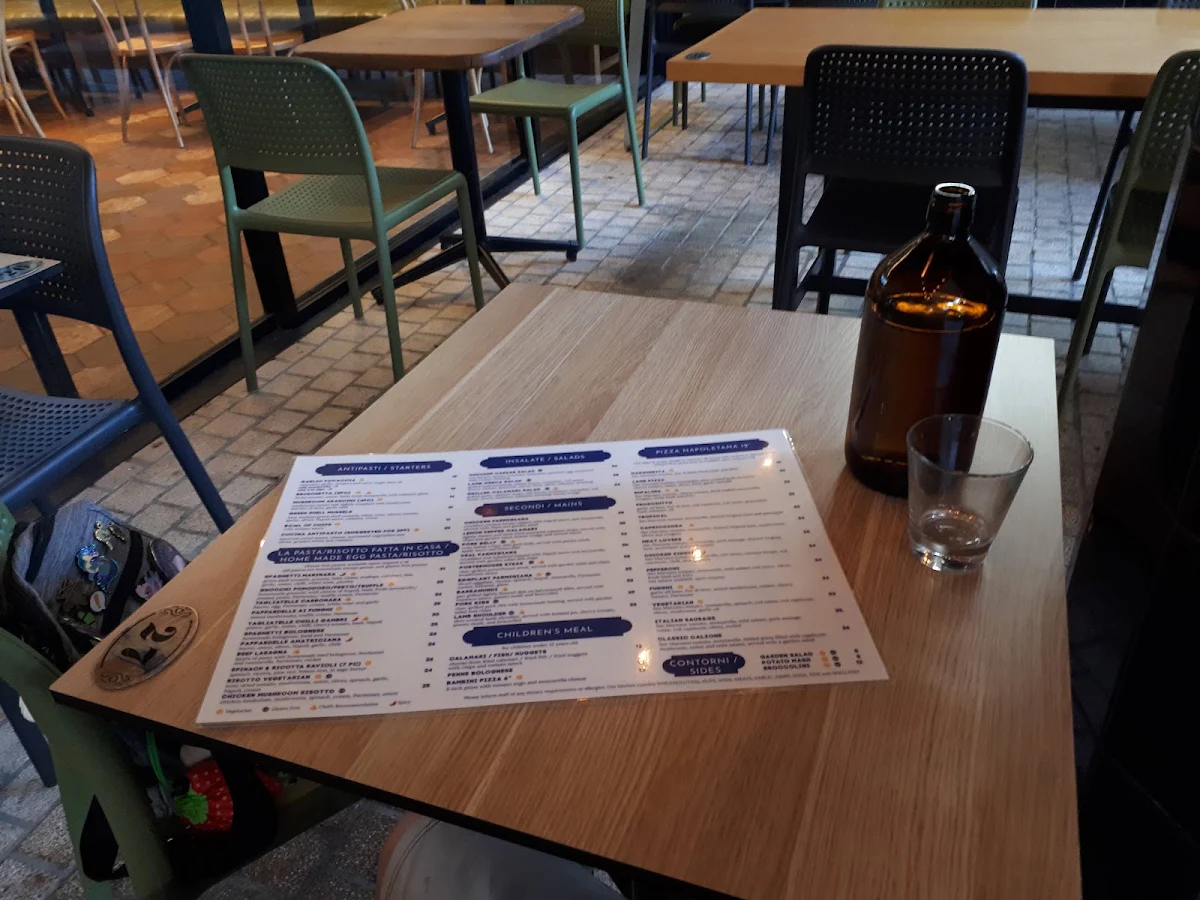 Menu, Cucina Plenty Valley