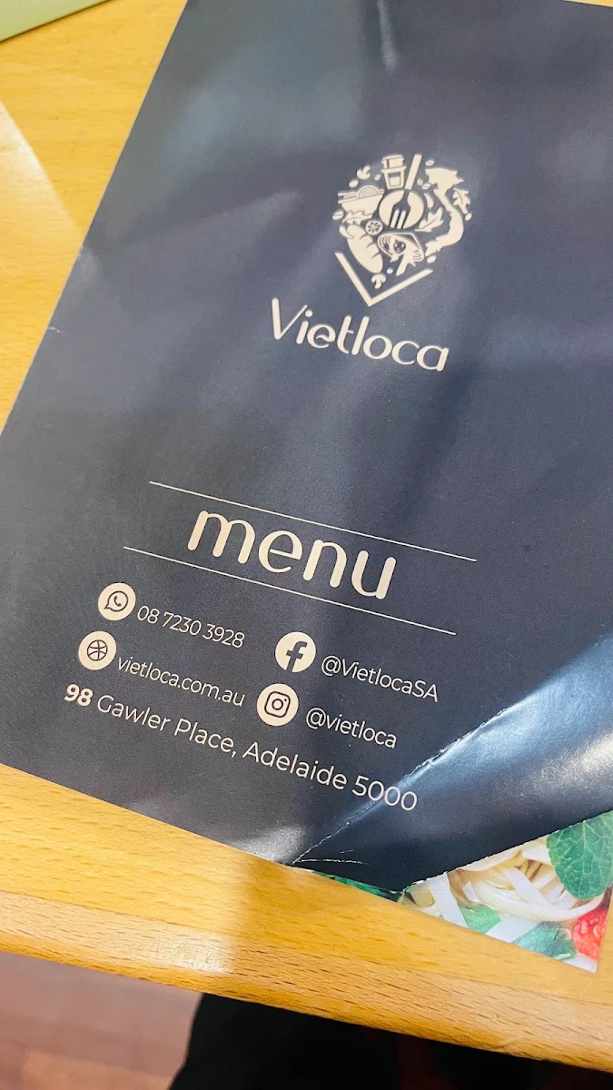 Menu, Vietloca