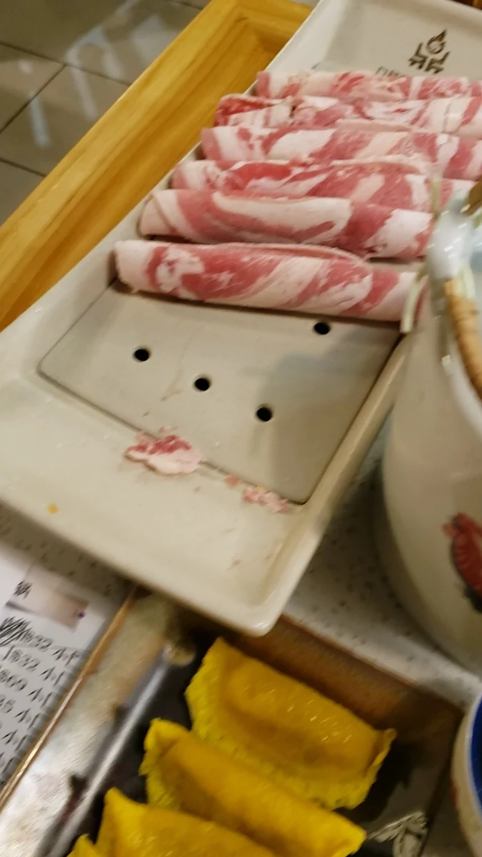 Menu, Jiu Long Ding Chongqing Hot Pot 九龙鼎火锅