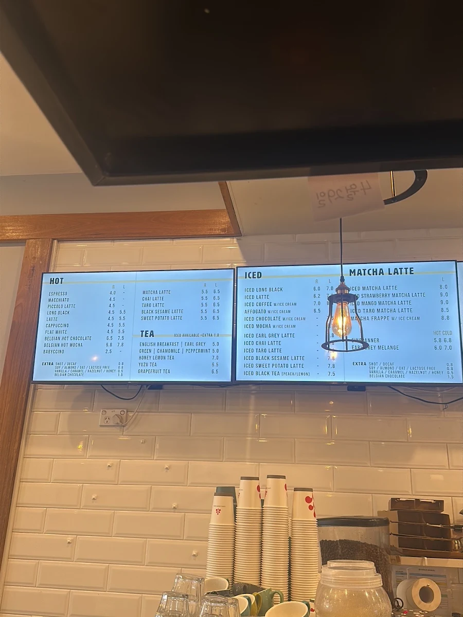 Menu, 10000LAB Eastwood
