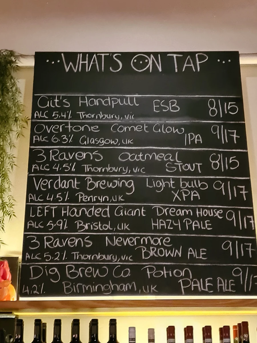 Menu, Northern Git