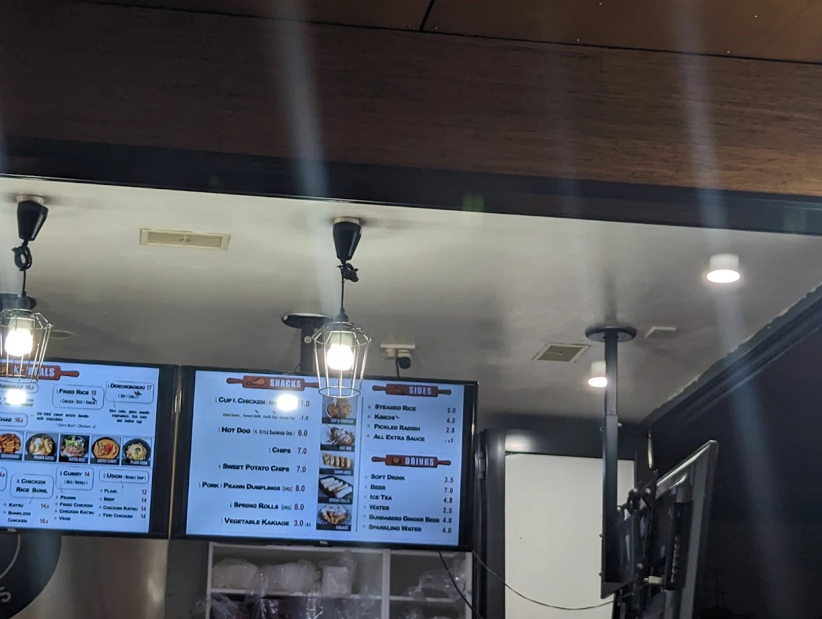 Menu, K-Chicken & Meals