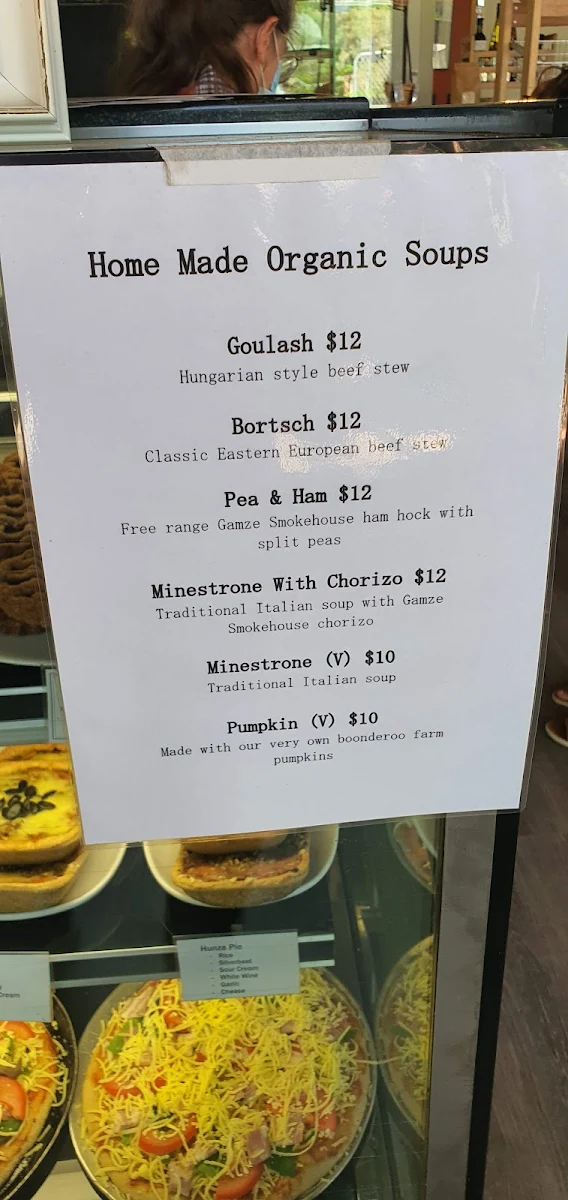 Menu, The Oven @ Cheshunt