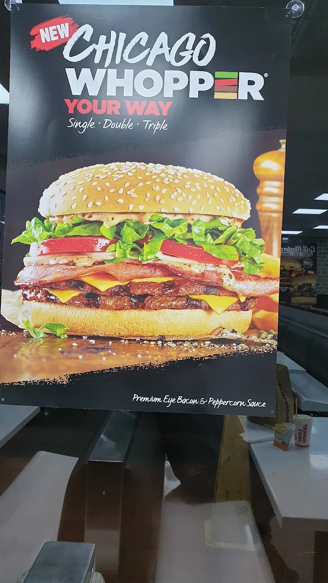 Menu, Hungry Jack's Burgers Paralowie
