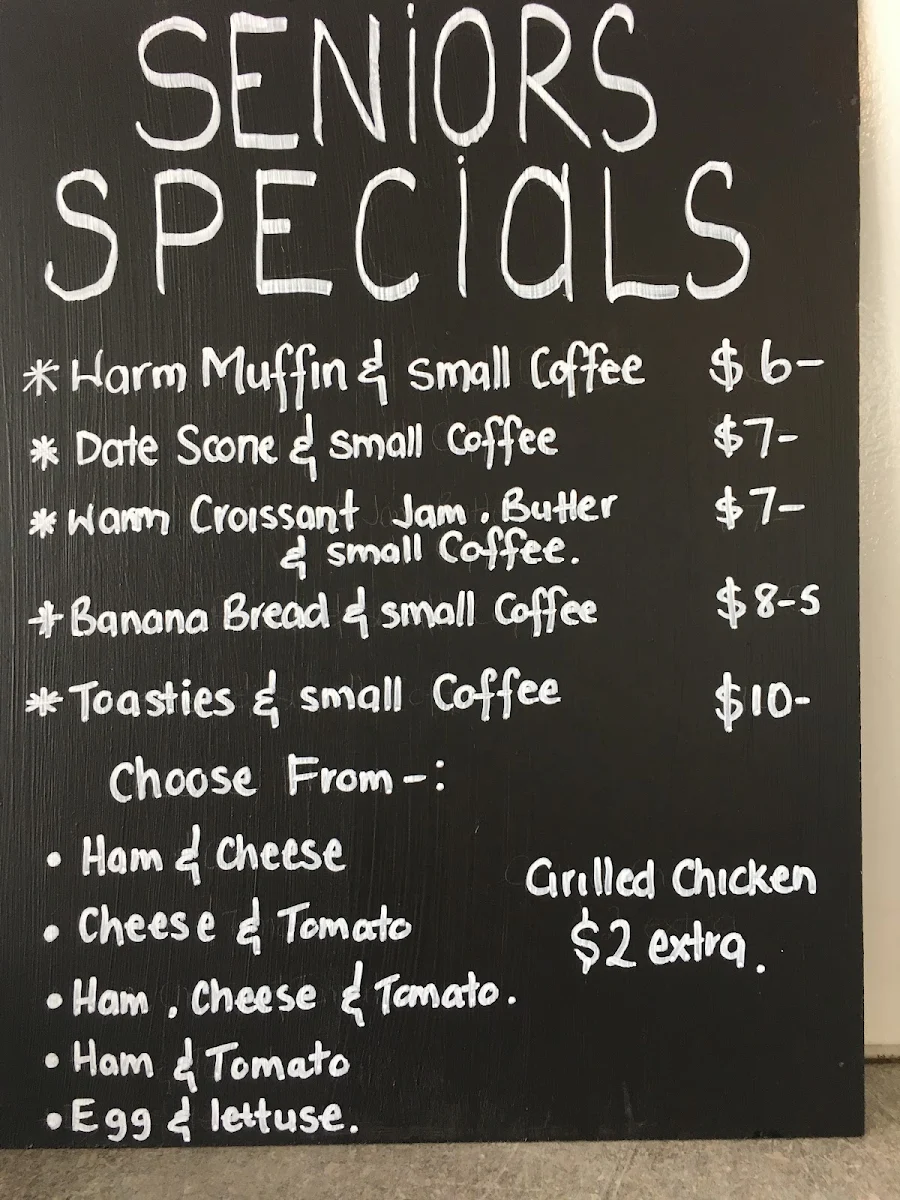 Menu, 2quench cafe & cocktail lounge bar