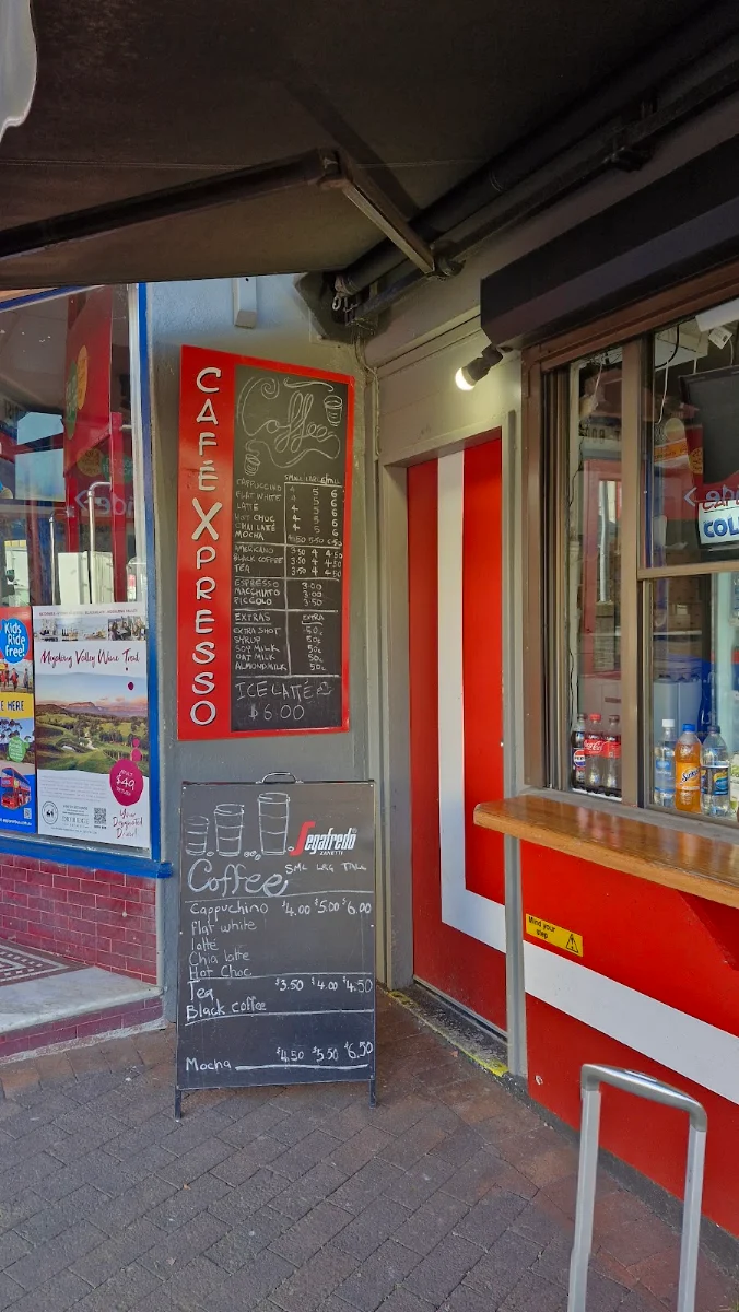 Menu, CafeXpresso