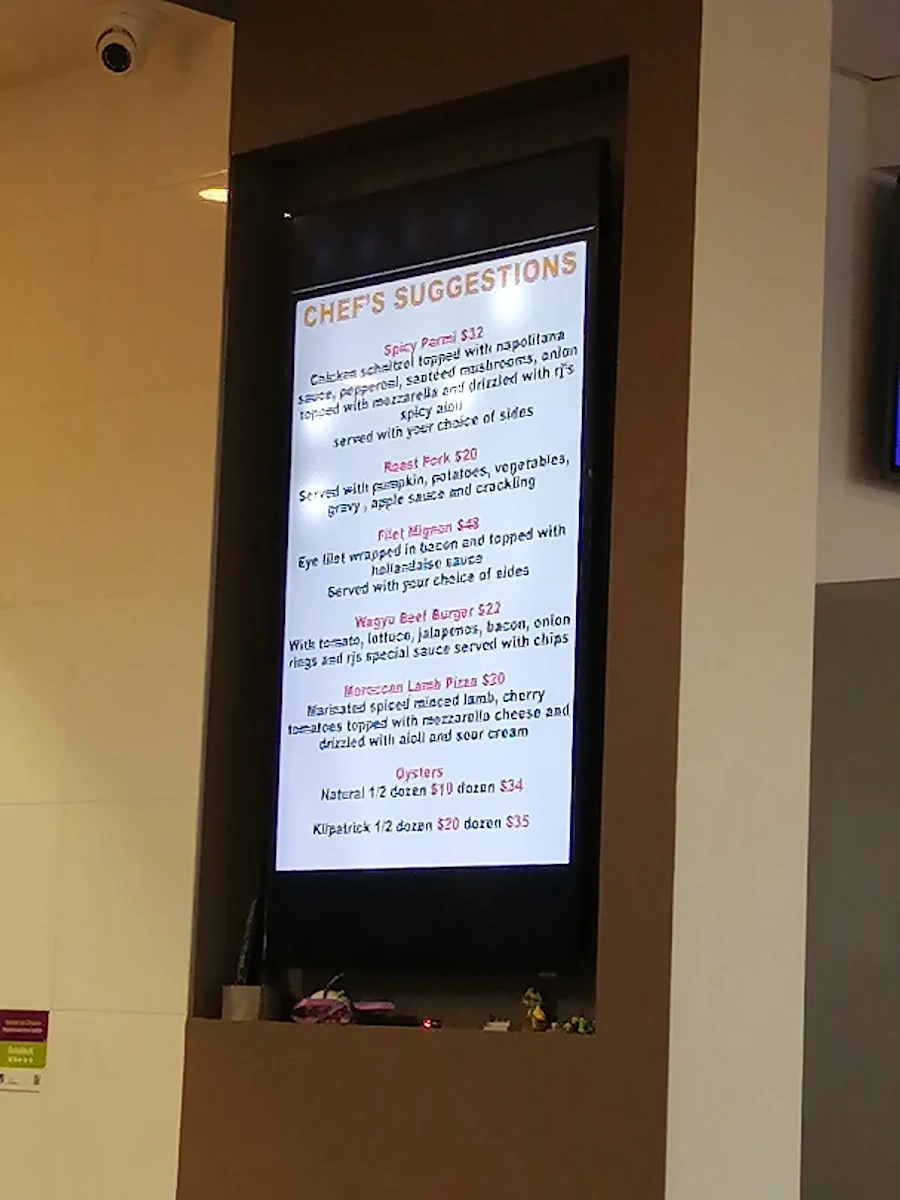 Menu, Gymea Grill by Mike