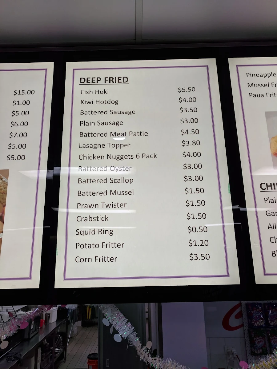 Menu, The Hangi Pit Gold Coast