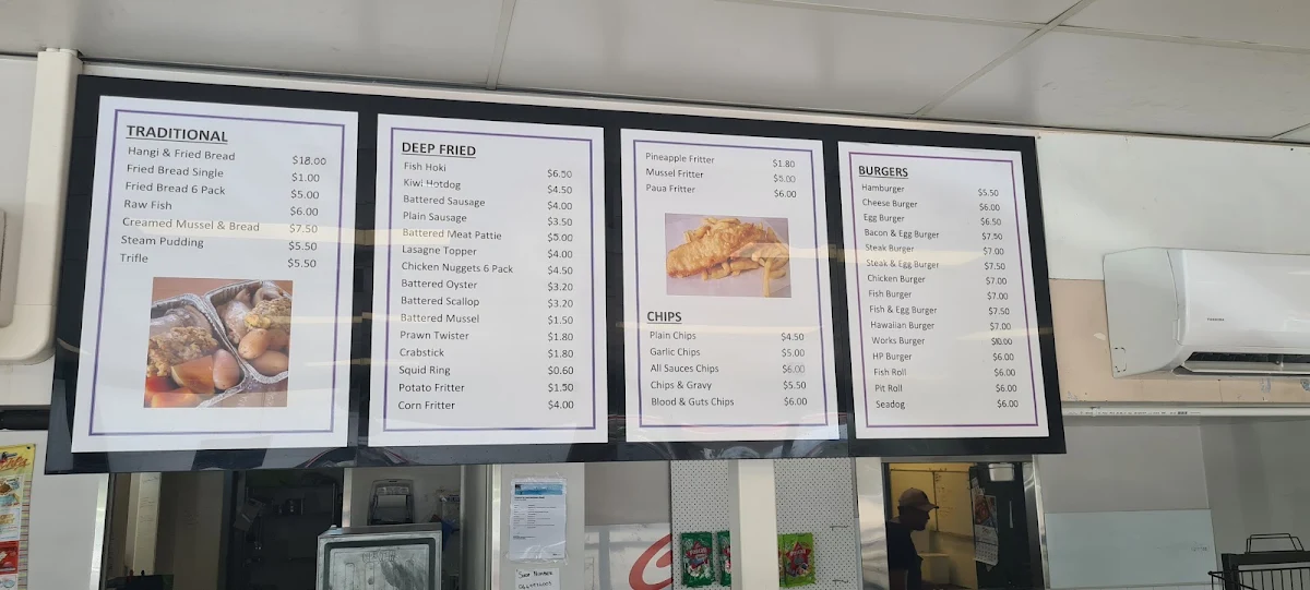 Menu, The Hangi Pit Gold Coast