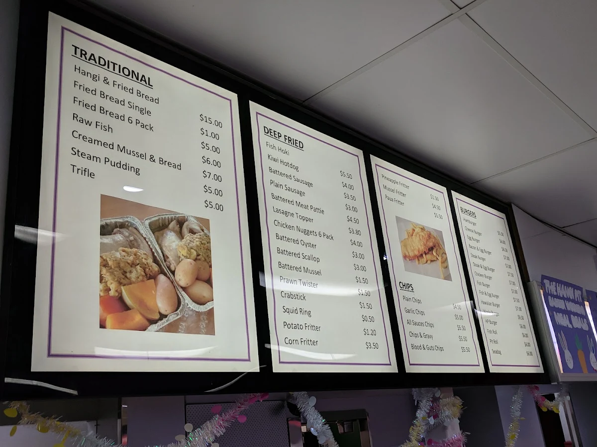Menu, The Hangi Pit Gold Coast