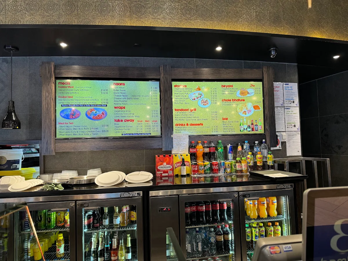 Menu, Bombay Bar - Emporium
