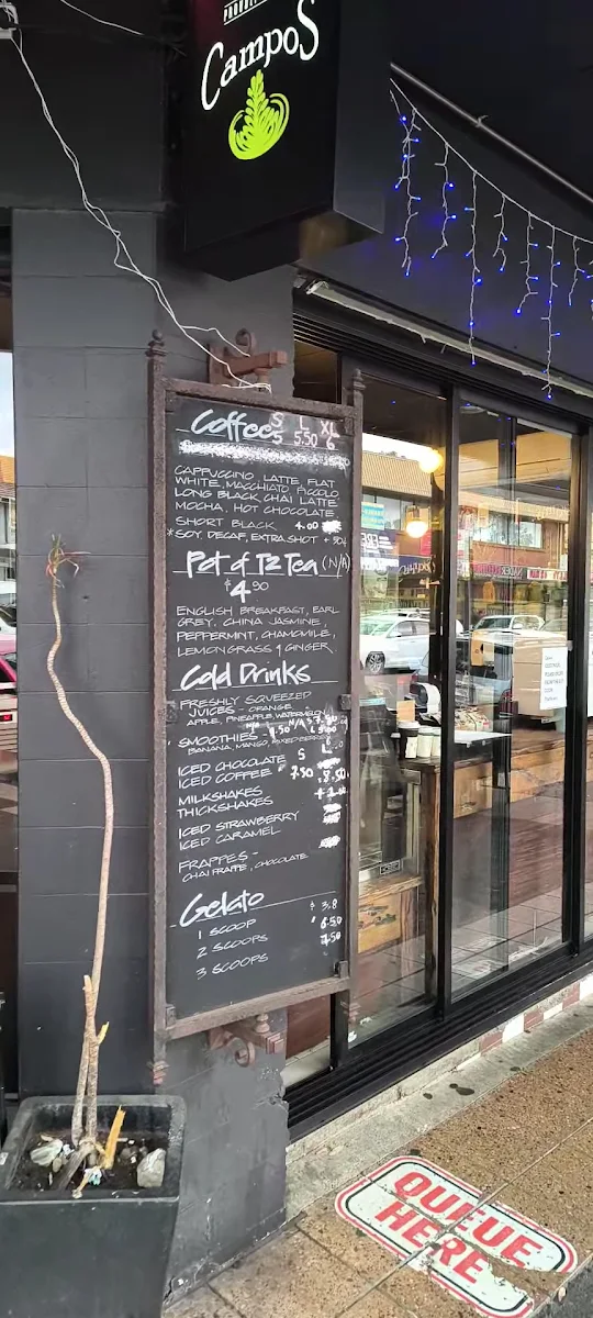 Menu, WOK Sydney (Granville)