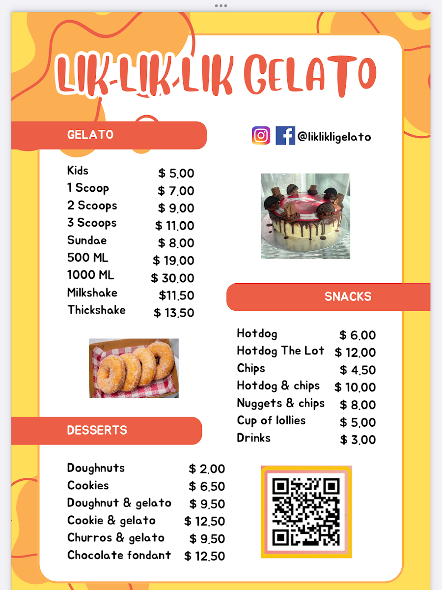 Menu photo 1