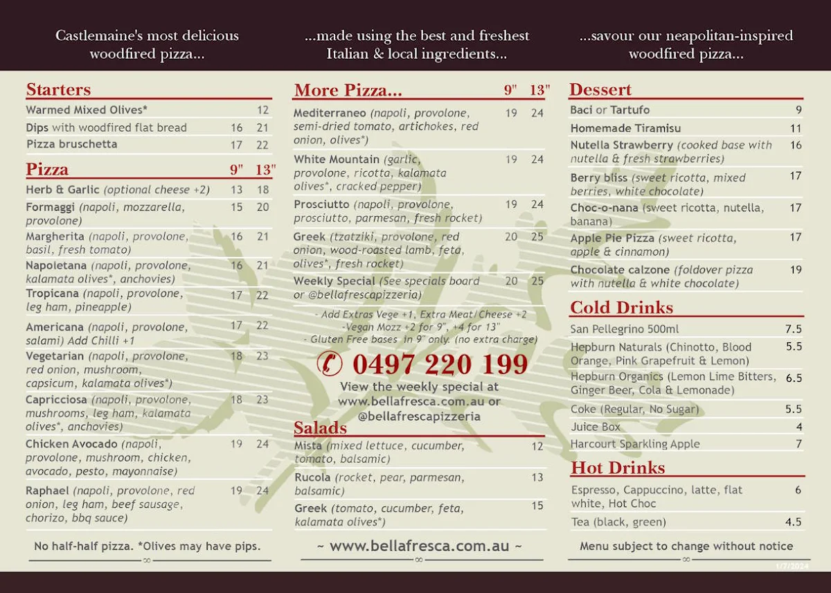Menu photo 1