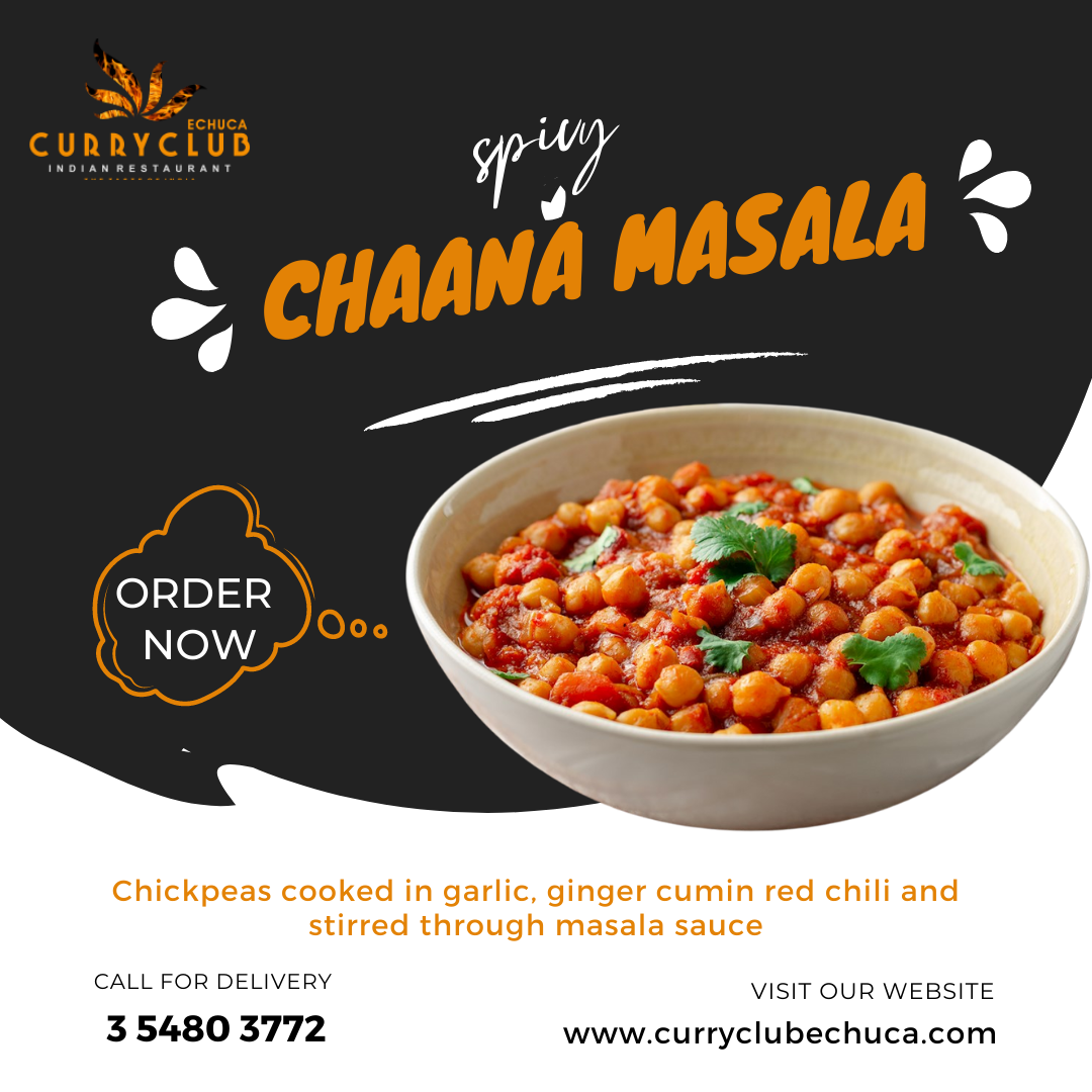 Menu, Echuca Curry Club