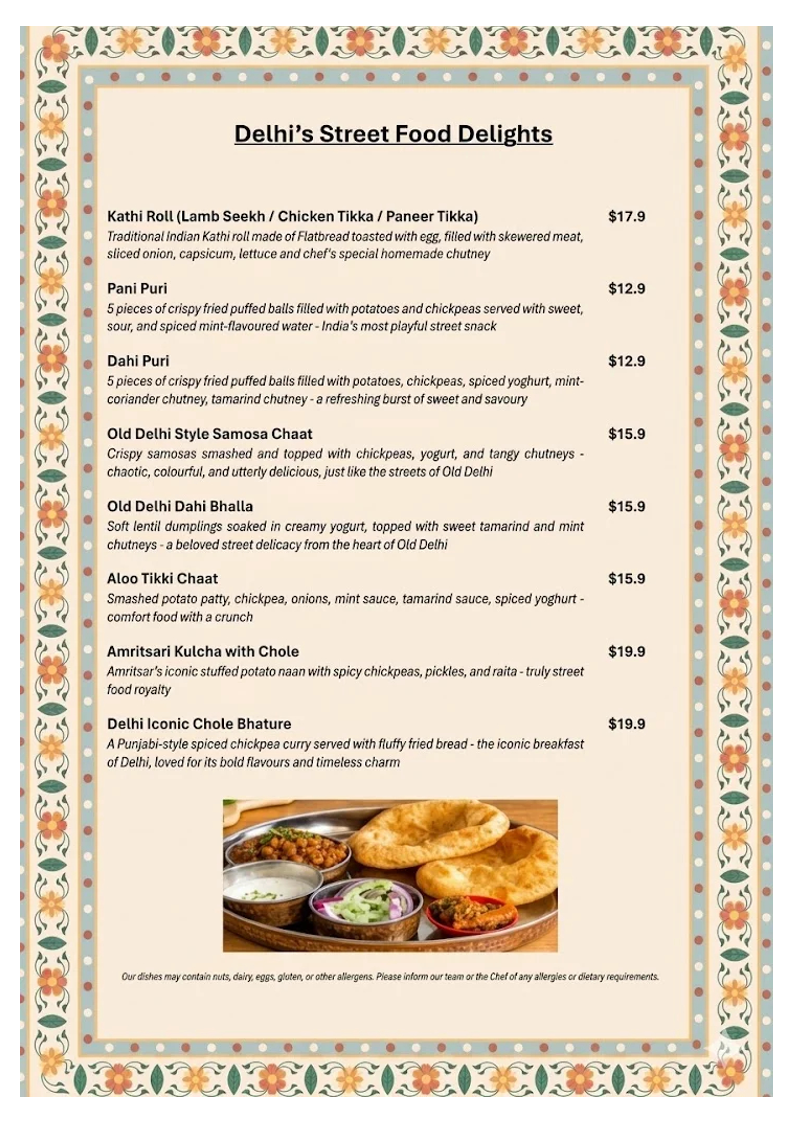Menu photo 1