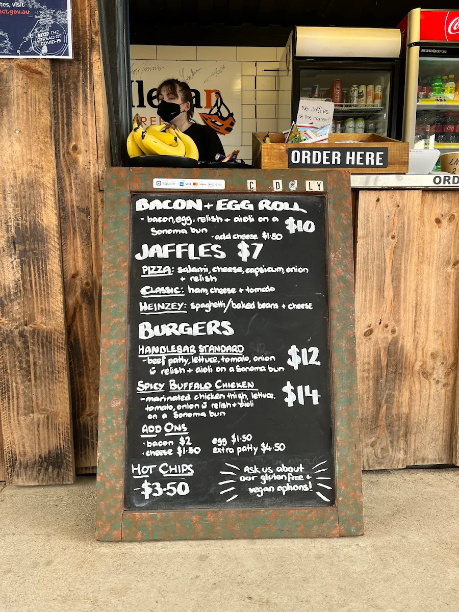Menu, The Handlebar