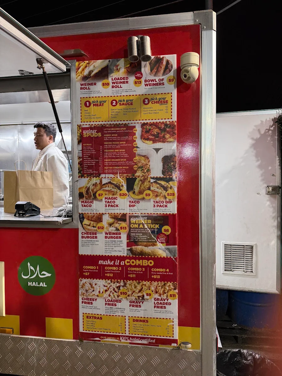 Menu, Little Weiner