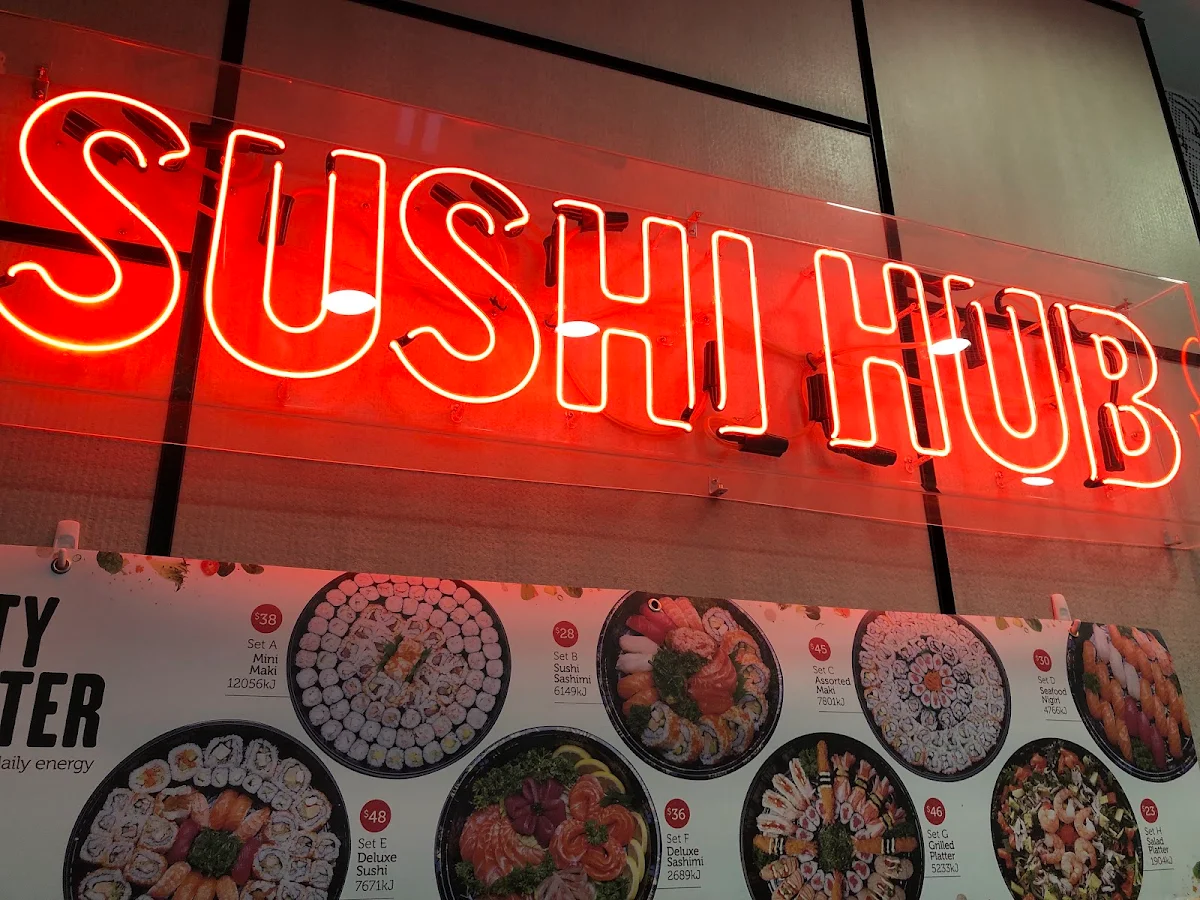 Menu, Sushi Hub 26 Elizabeth Street (Near Flinders Street Station)