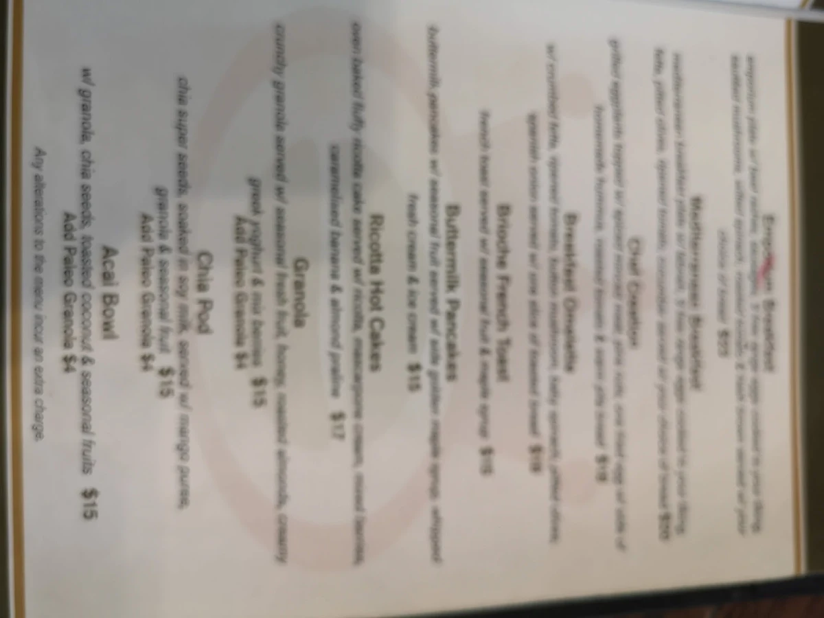 Menu, The Coffee Emporium Bankstown 2