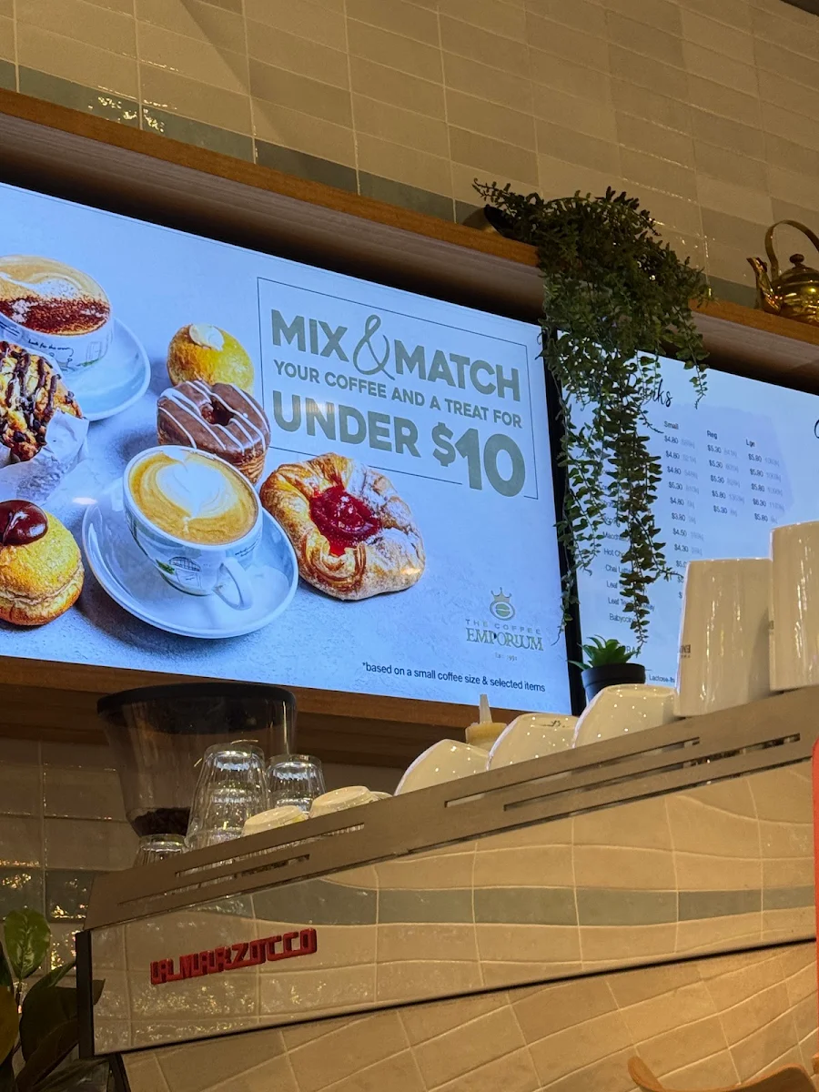 Menu, The Coffee Emporium Bankstown 2
