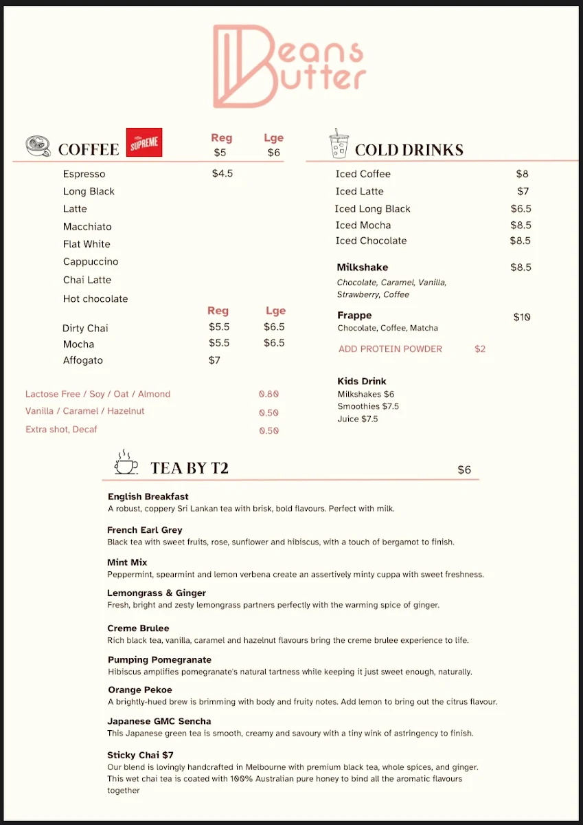 Menu photo 1