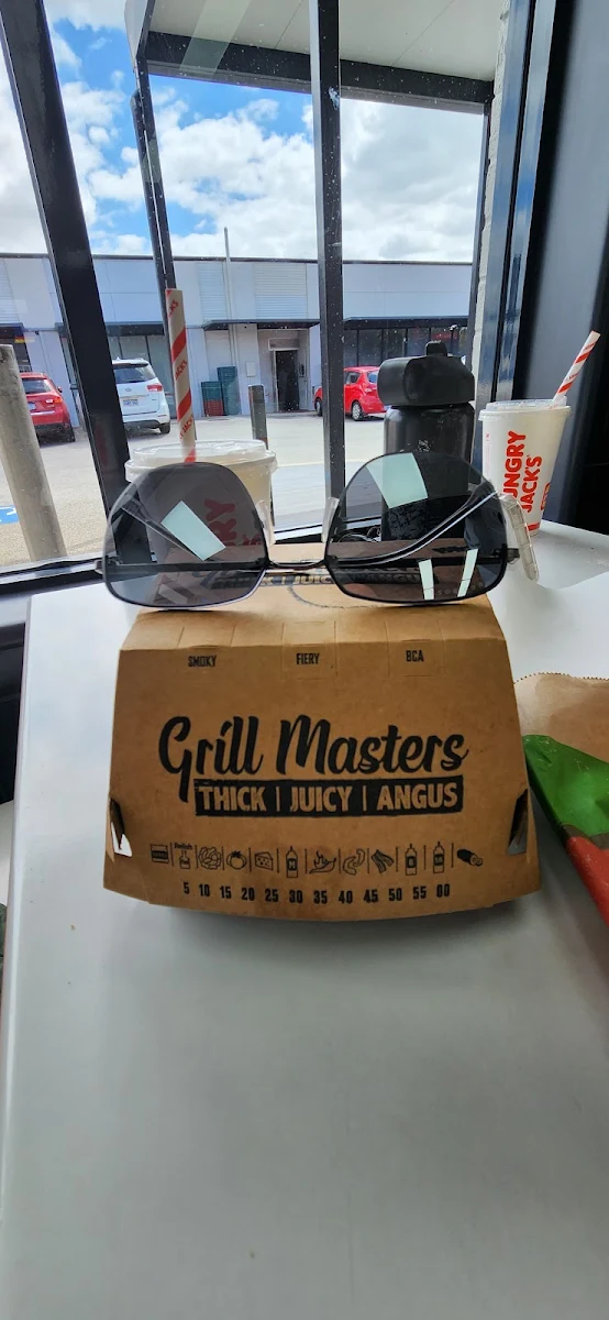 Menu, Hungry Jack's Burgers Midland