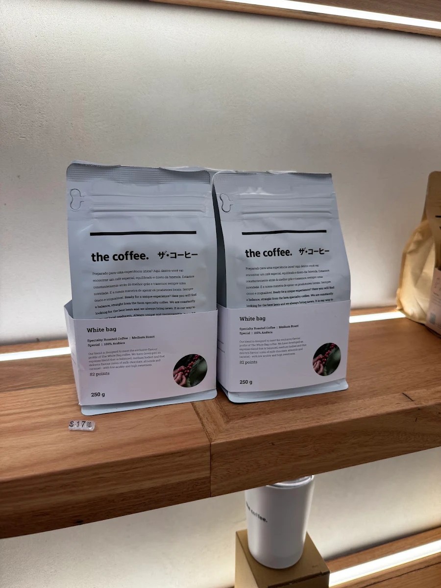 Menu, The Coffee