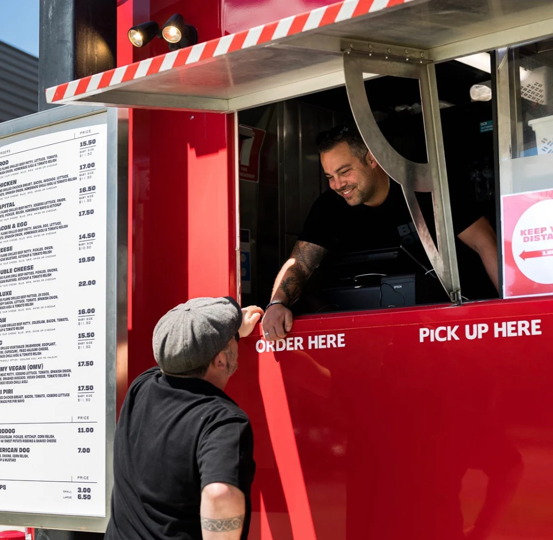 Menu, Brodburger