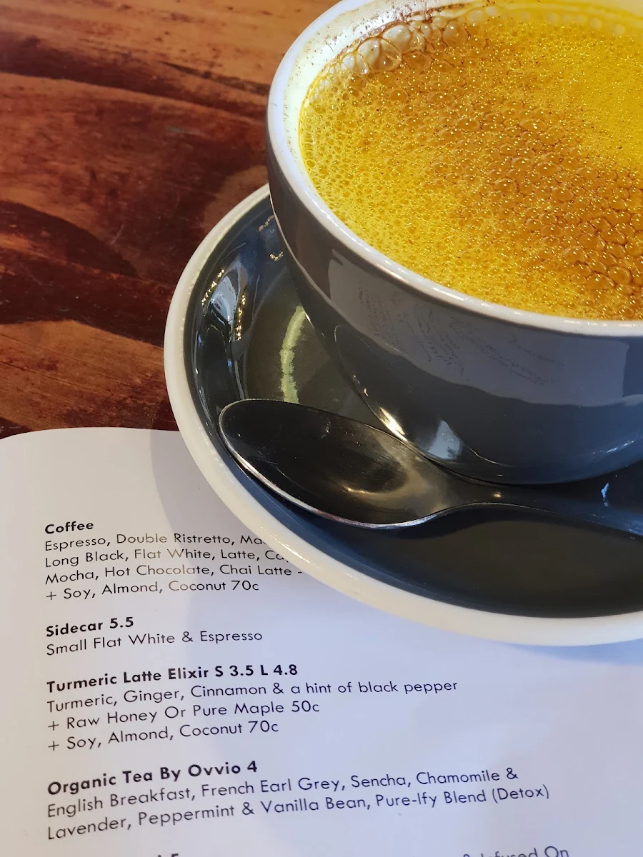 Menu, Glee Coffee Roasters Chapman