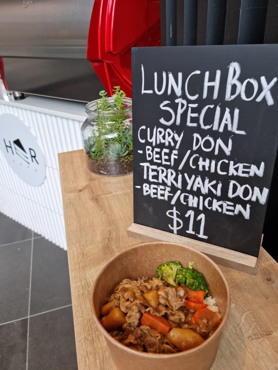 Menu, Her Cafe
