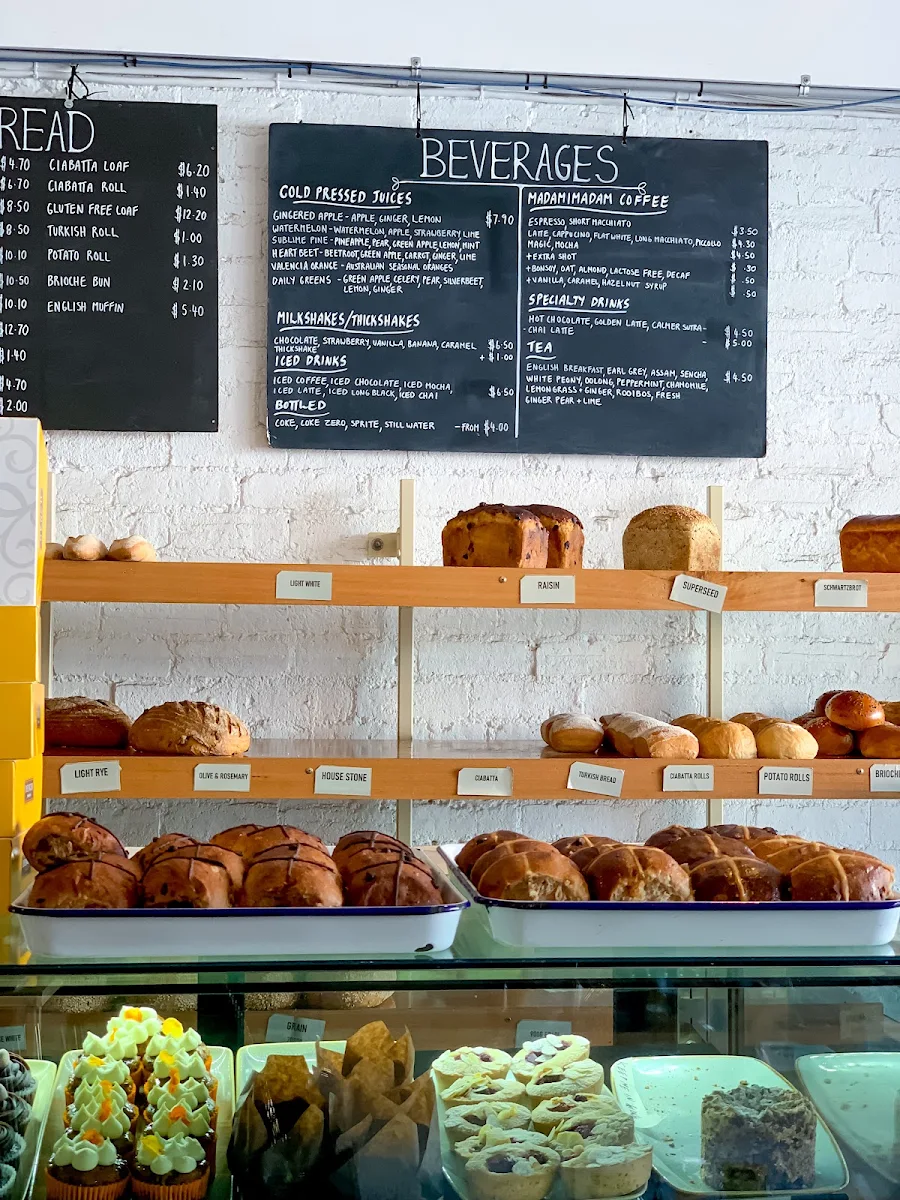 Menu, Caffè Lento