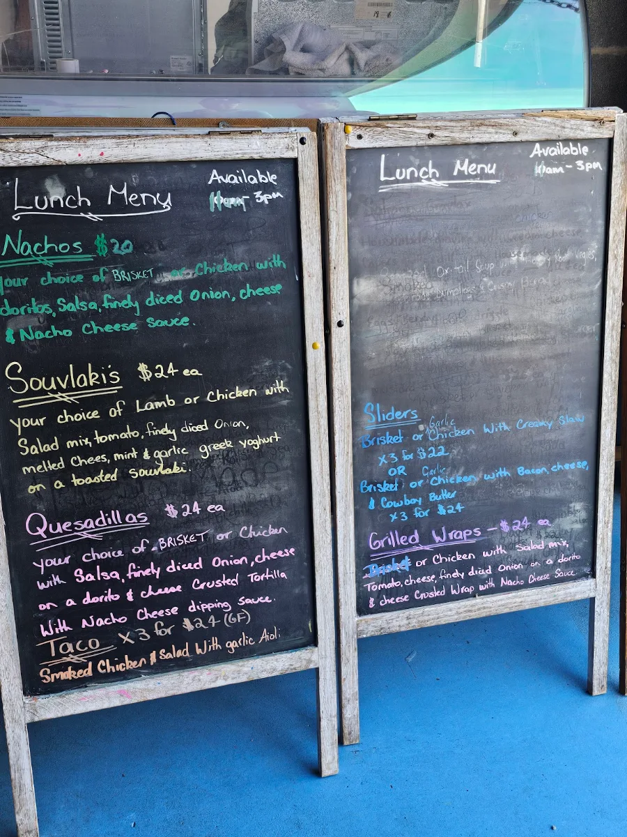 Menu, sapphire smokehouse