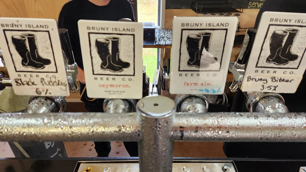 Menu, Bruny Island Beer Co